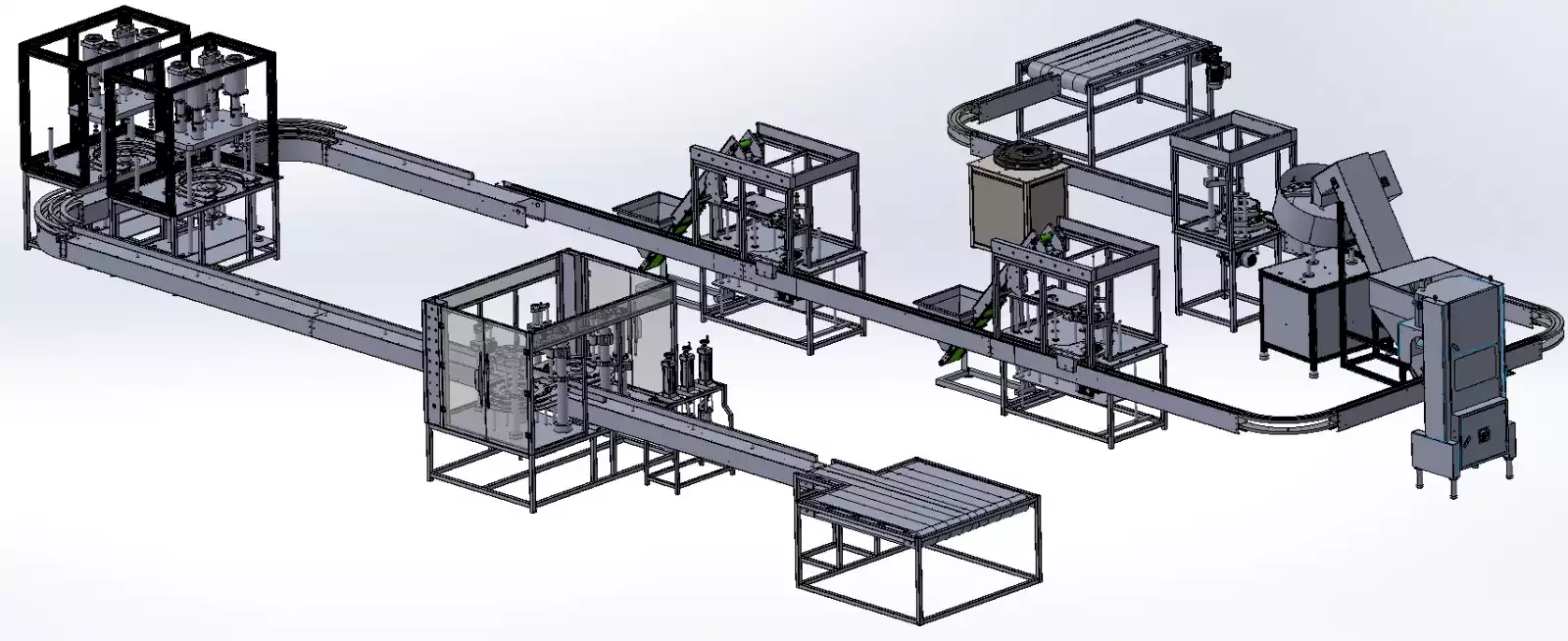 Double Reflexıve Full Automatıc Aerosol Filling Machine