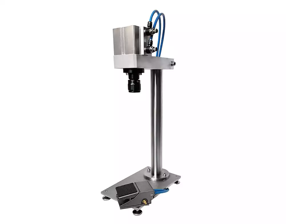 Single Manual Aerosol Valve Removal Machine (Pedal)