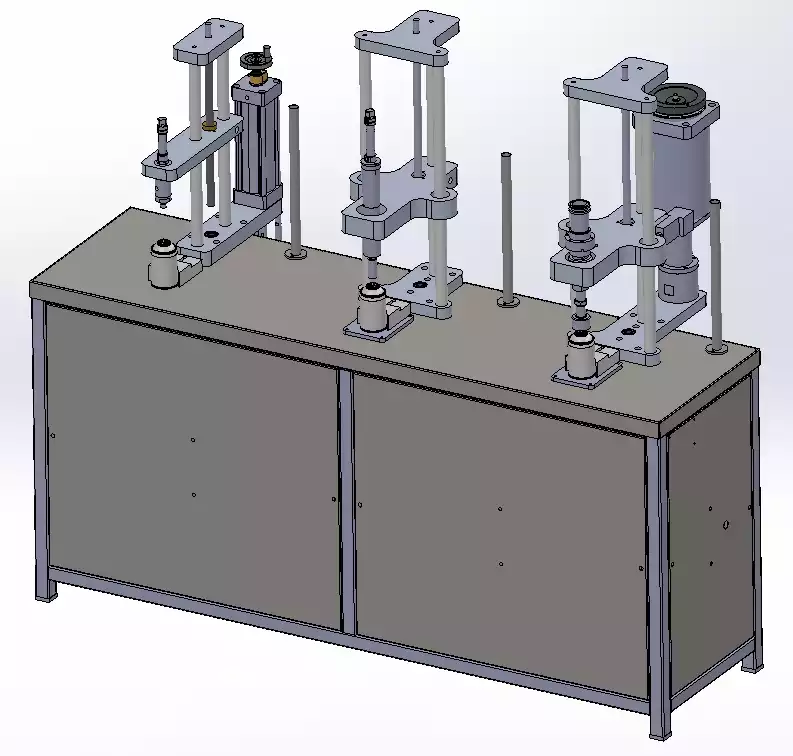 Triple Set Manual Aerosol Filling Machine